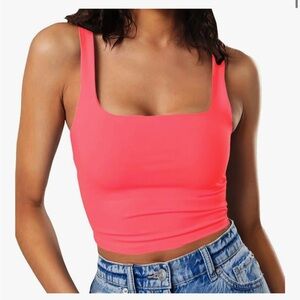 New with out tag. Women's bright pink Tank Top